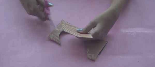 artesanato de caixa de leite