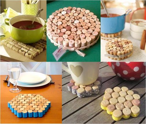 artesanato com rolha de vinho