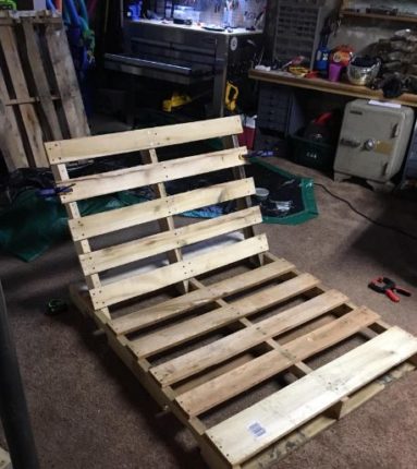 balanço suspenso de paletes