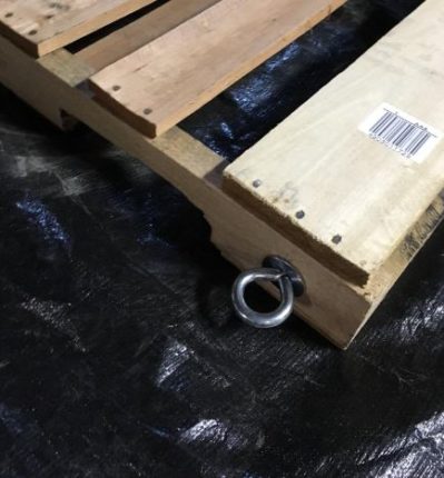 balanço suspenso de paletes