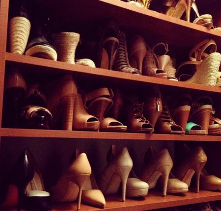 como organizar os sapatos