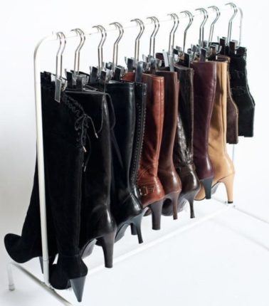 como organizar os sapatos