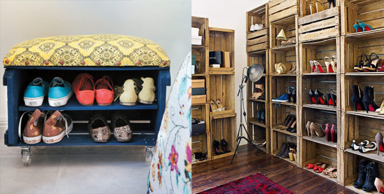 como organizar os sapatos