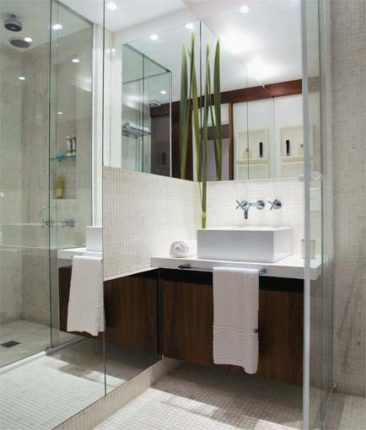 decoração de banheiro pequeno