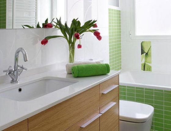 decoração de banheiro pequeno