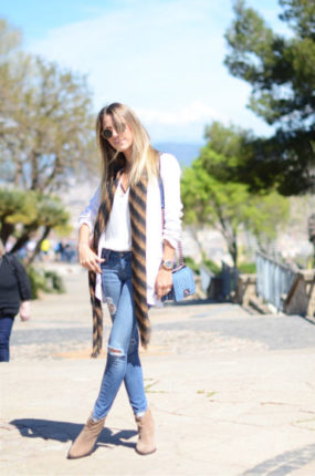 formas de como usar um cachecol