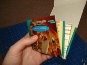 porta moedas caixa de leite