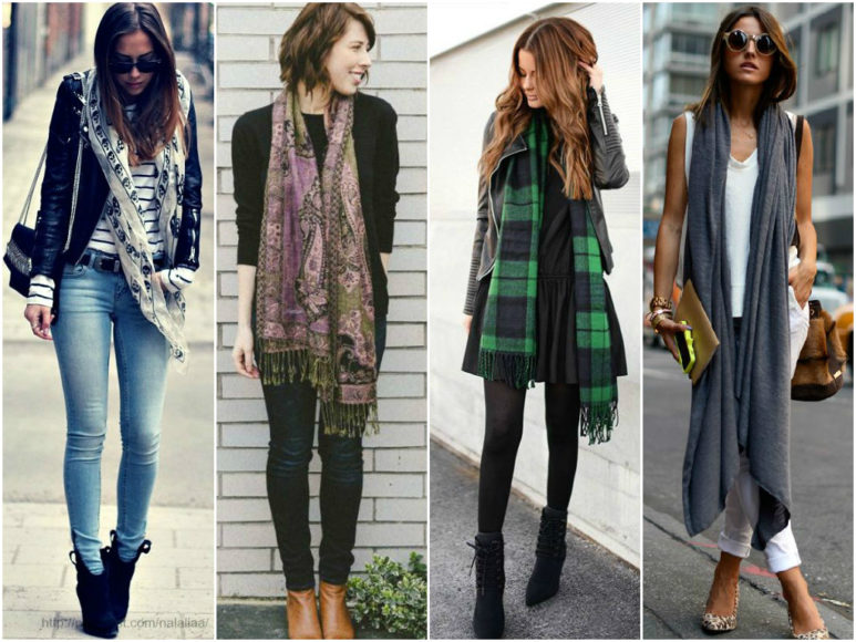 cachecol sem costurar