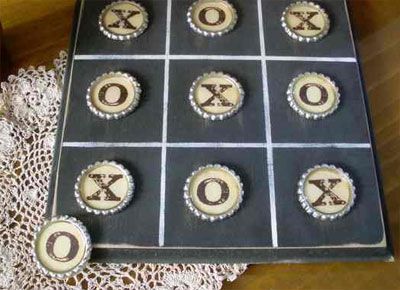 artesanato com tampinha de garrafa