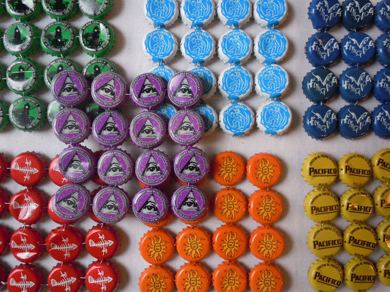 artesanato com tampinha de garrafa