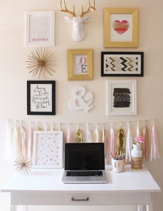 decoração de escritório