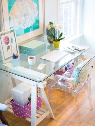 decoração de escritório