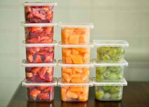 dicas para organizar comida