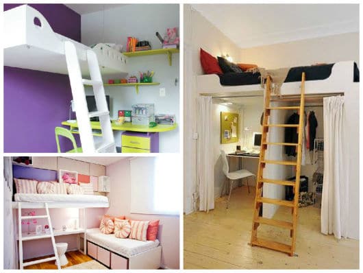 dicas para organizar quarto pequeno